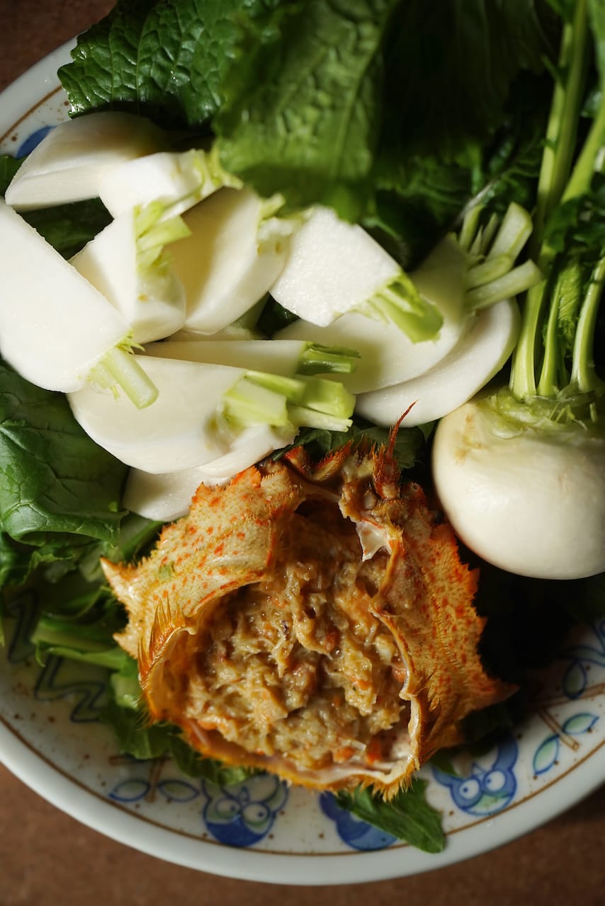 野辺地<span class="u-kerning-none">かぶ</span>とトゲクリ蟹のバーニャフレッダ